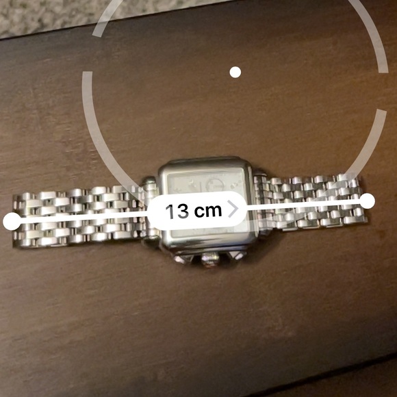 Michele Deco Diamond Chronograph Bracelet Watch, 33mm - Picture 15 of 16